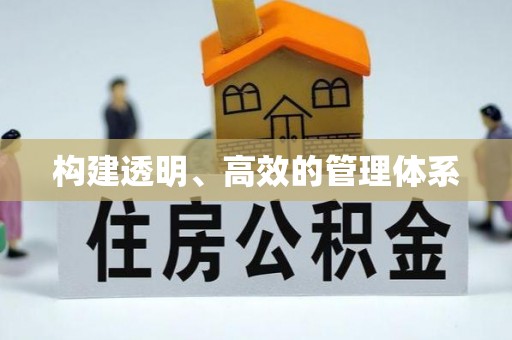 内丘构建透明、高效的管理体系