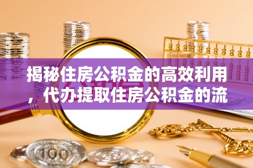 内丘揭秘住房公积金的高效利用，代办提取住房公积金的流程与技巧