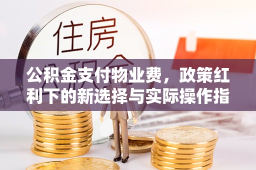 内丘公积金支付物业费，政策红利下的新选择与实际操作指南