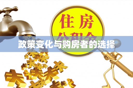 内丘政策变化与购房者的选择
