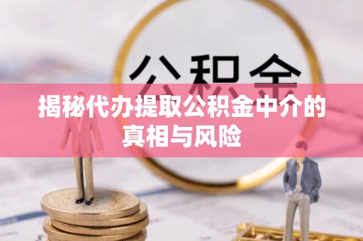 内丘揭秘代办提取公积金中介的真相与风险