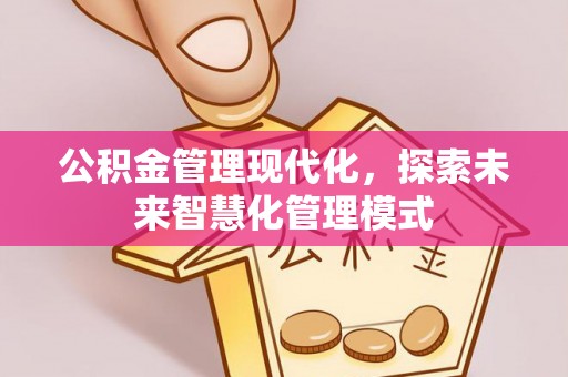内丘公积金管理现代化，探索未来智慧化管理模式
