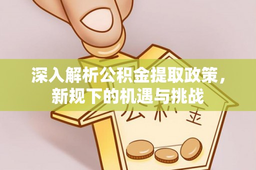 内丘深入解析公积金提取政策，新规下的机遇与挑战
