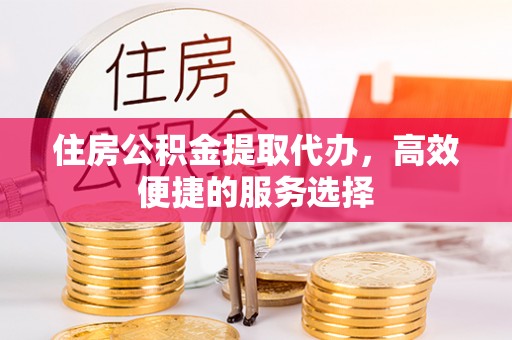 内丘住房公积金提取代办，高效便捷的服务选择