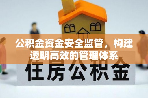 内丘公积金资金安全监管，构建透明高效的管理体系